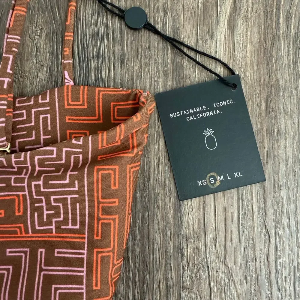 NEW Skatie Lisa One Piece Swimsuit in Bonita Print Size Small - Picture 5 of 10